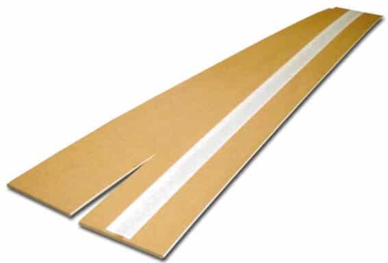 Self-adhesive flatboard