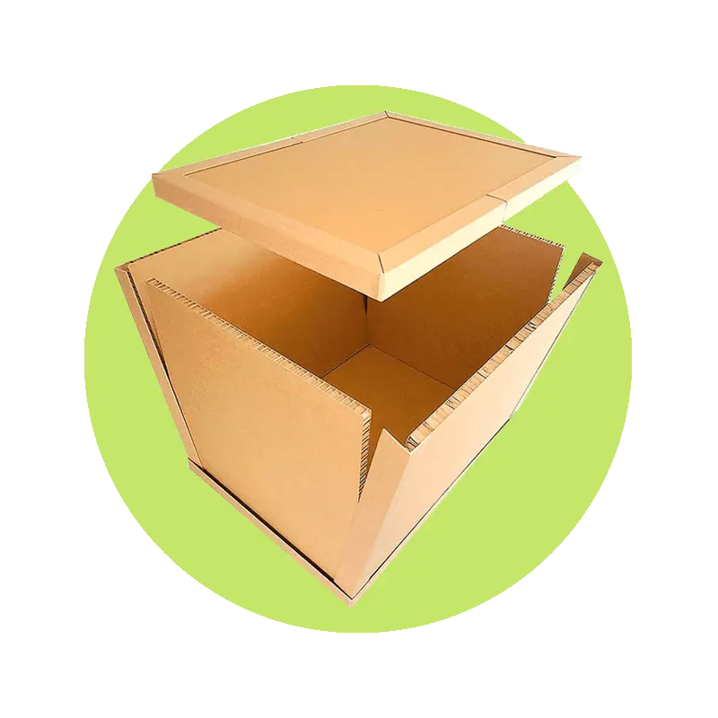 Cargo box - sustainable cardboard box