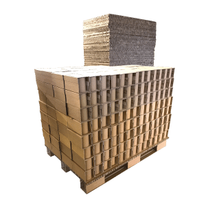 Components of paper pallet - Honeycomb Board and PallRuns