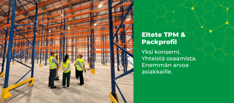 Eltete TPM ja Packprofl tiivistävät yhteistyötään